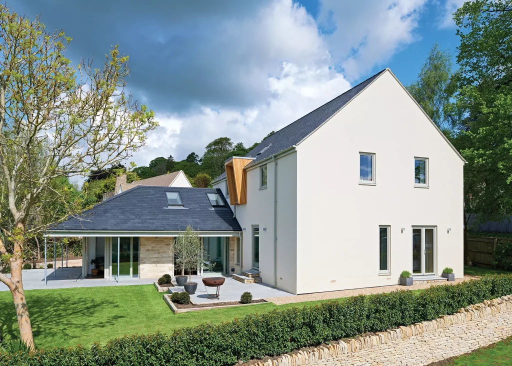 Contemporary and Energy Efficient Rebuild in Gloucestershire