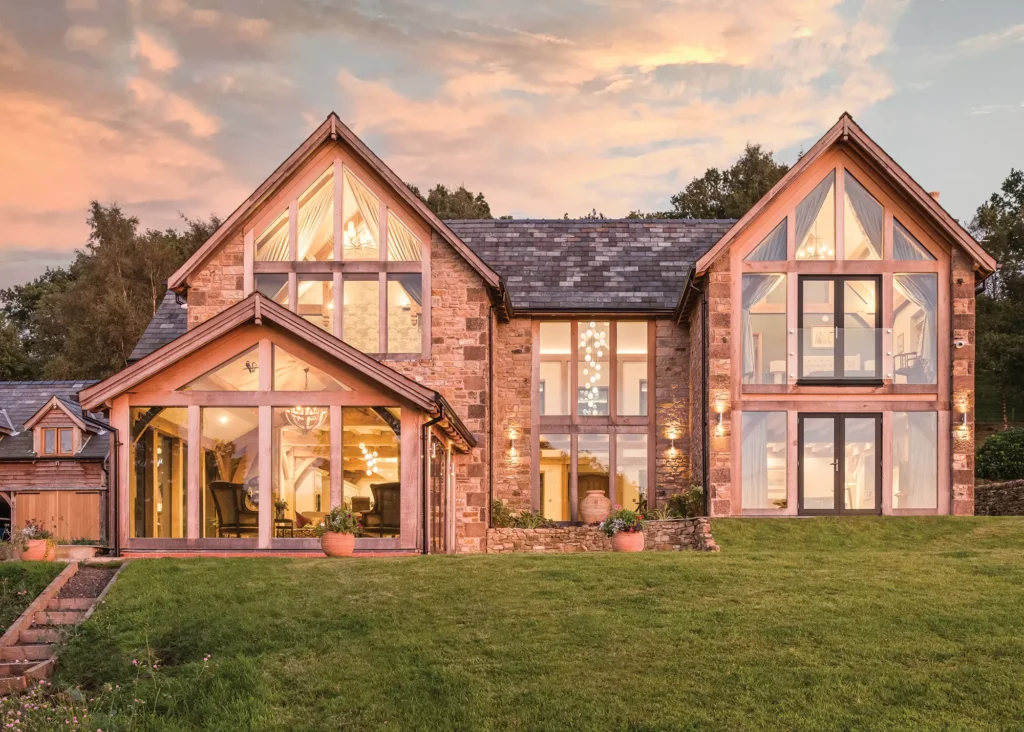 Oak Home With Wow Factor Glazing