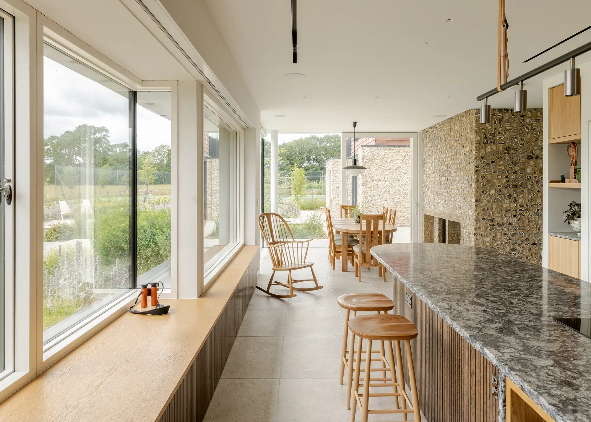 Spectacular countryside home with three distinct volumes