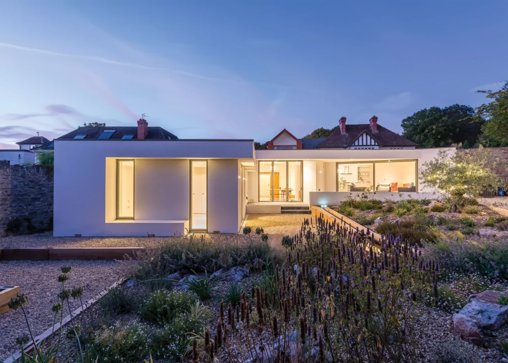 timber frame self build home 