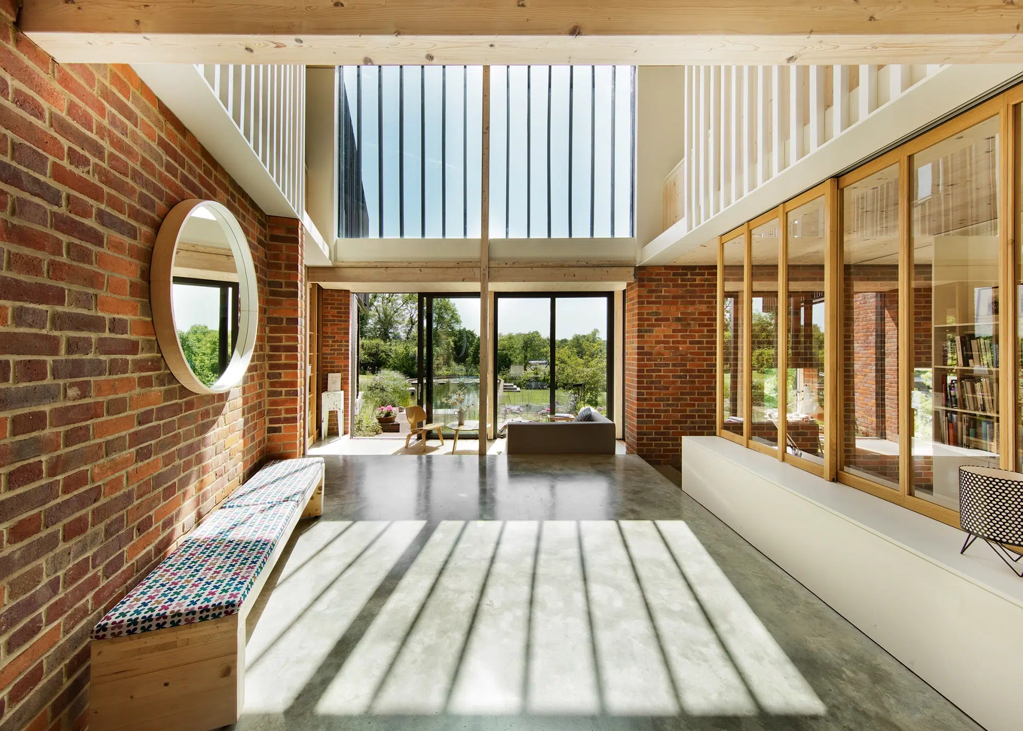 Ultra contemporary home built on a brownfield site