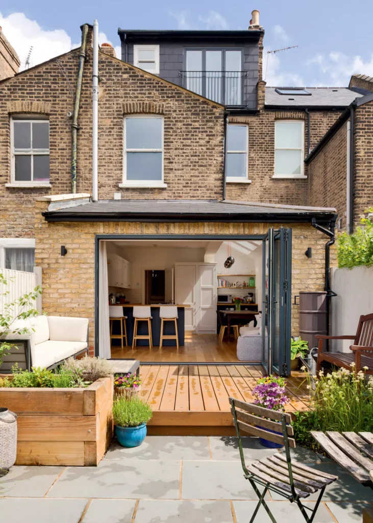 London home transformed with loft conversion and extension