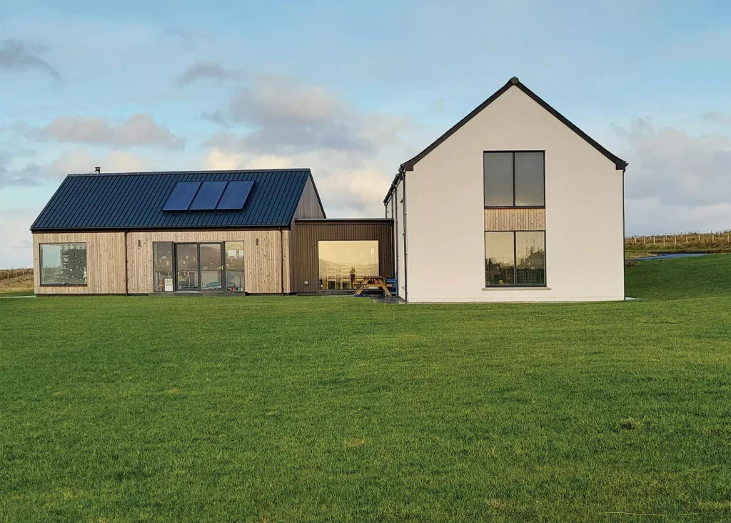 Sensitive Timber Frame Home on the Scottish Coast