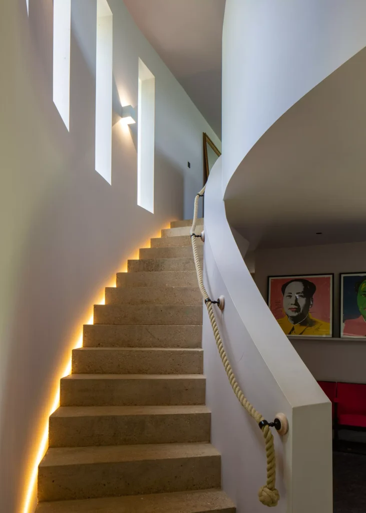 Sculptural Staircase Design