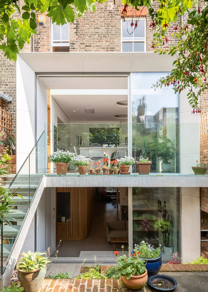 Wow-Factor Two-Storey Glazed Extension