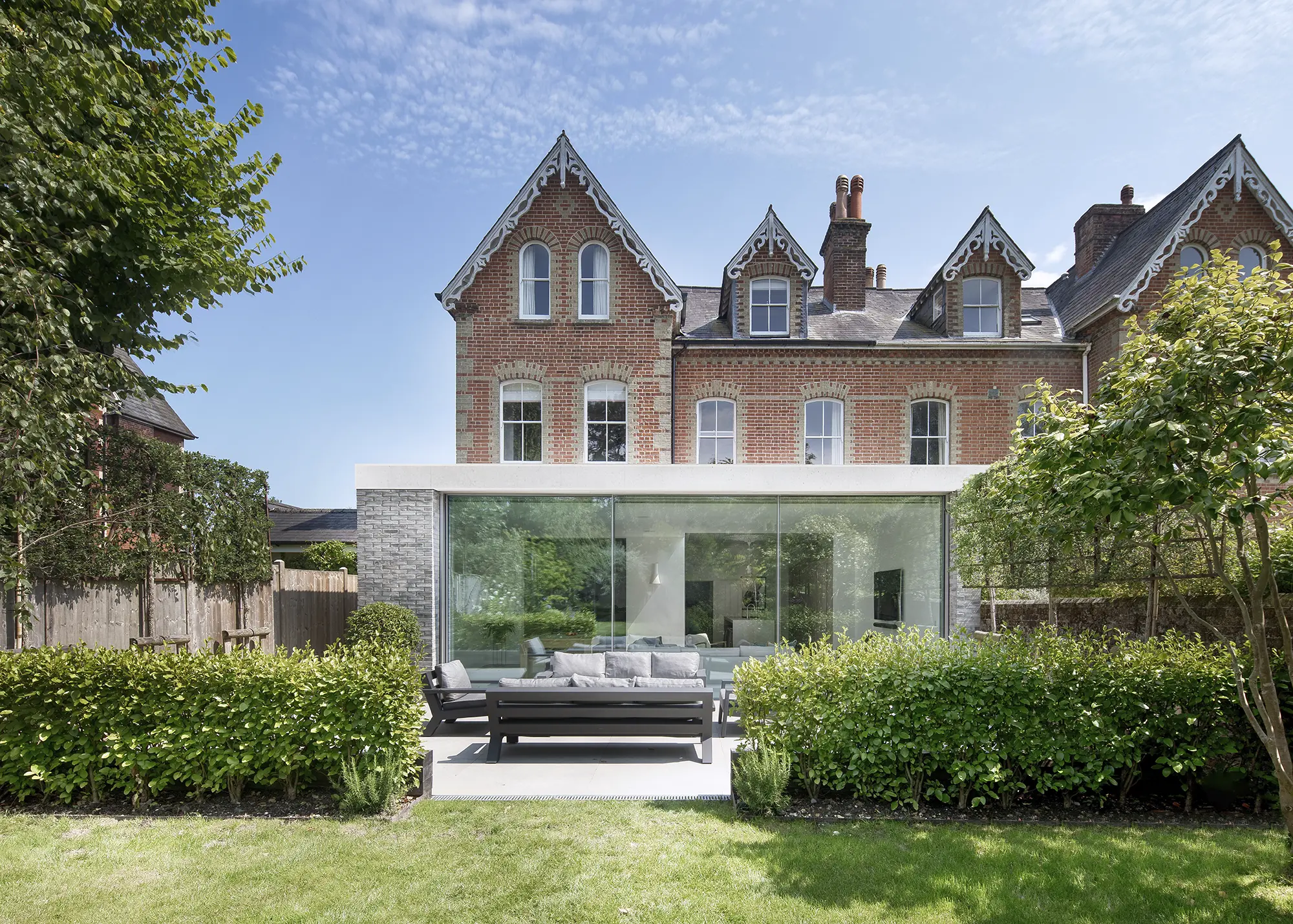Three-Storey Victorian Home Upgraded with a Contemporary Glazed Extension