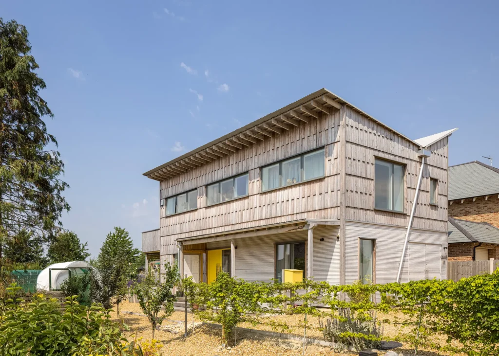 self build passivhaus with timber frame