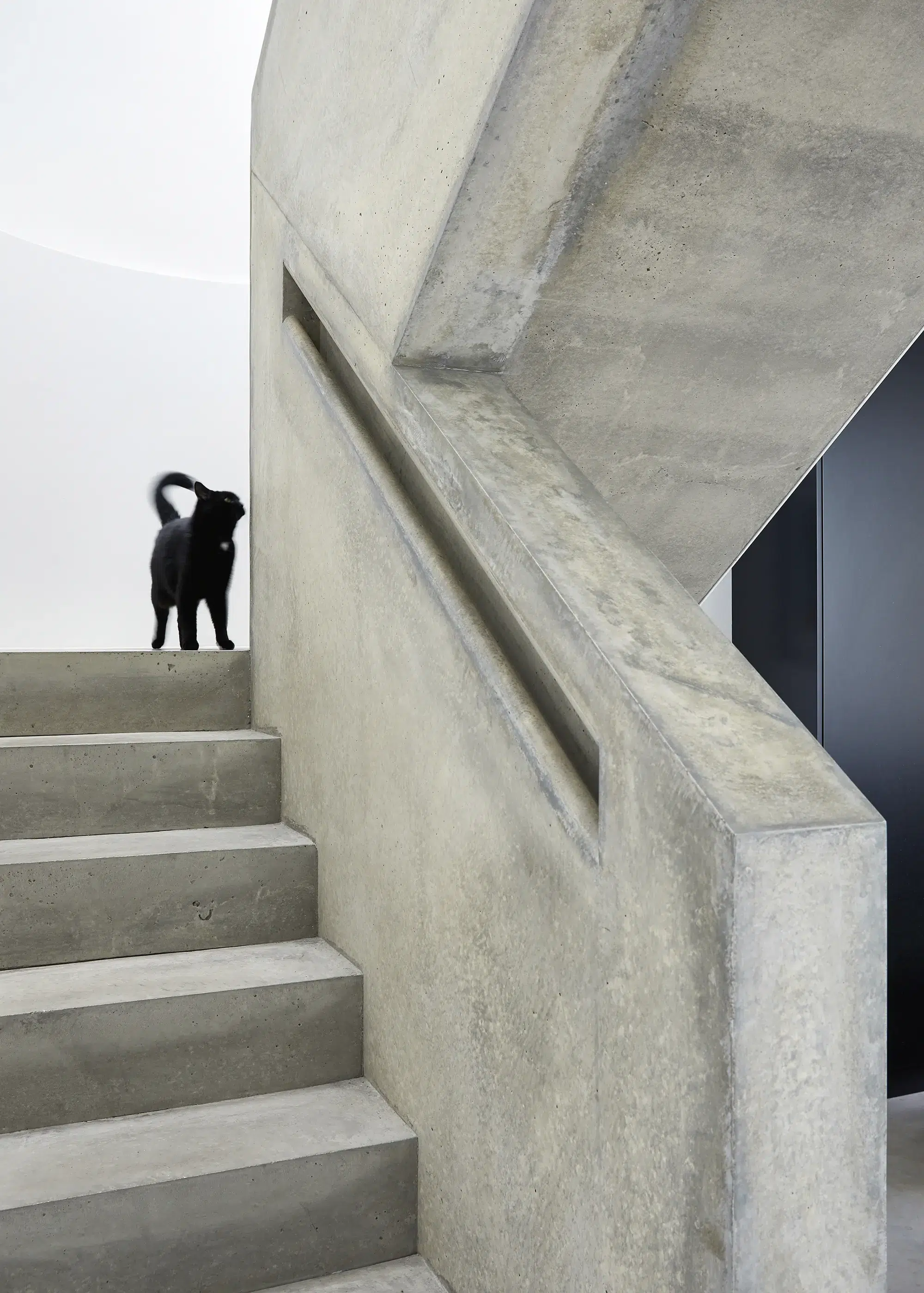 Solid Concrete Staircase Ideas