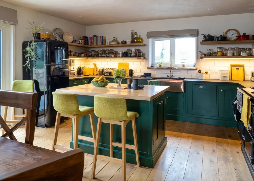 Carbon-Neutral Agricultural Renovation in Cornwall kitchen