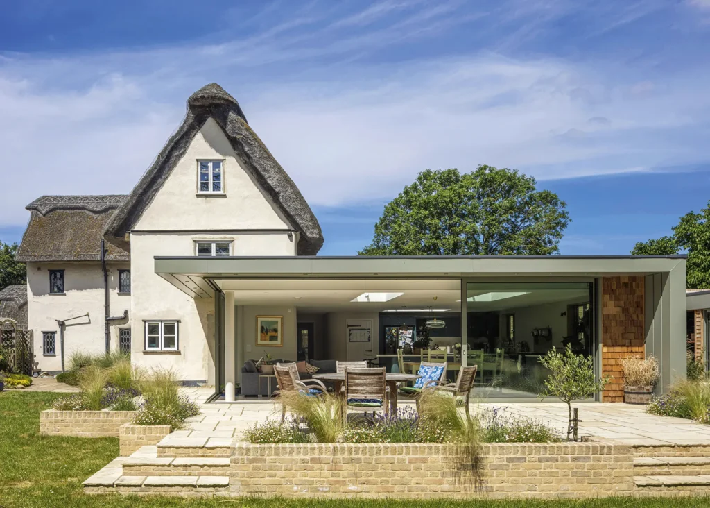 Amazing Modern Window Design for a Thatched Cottage