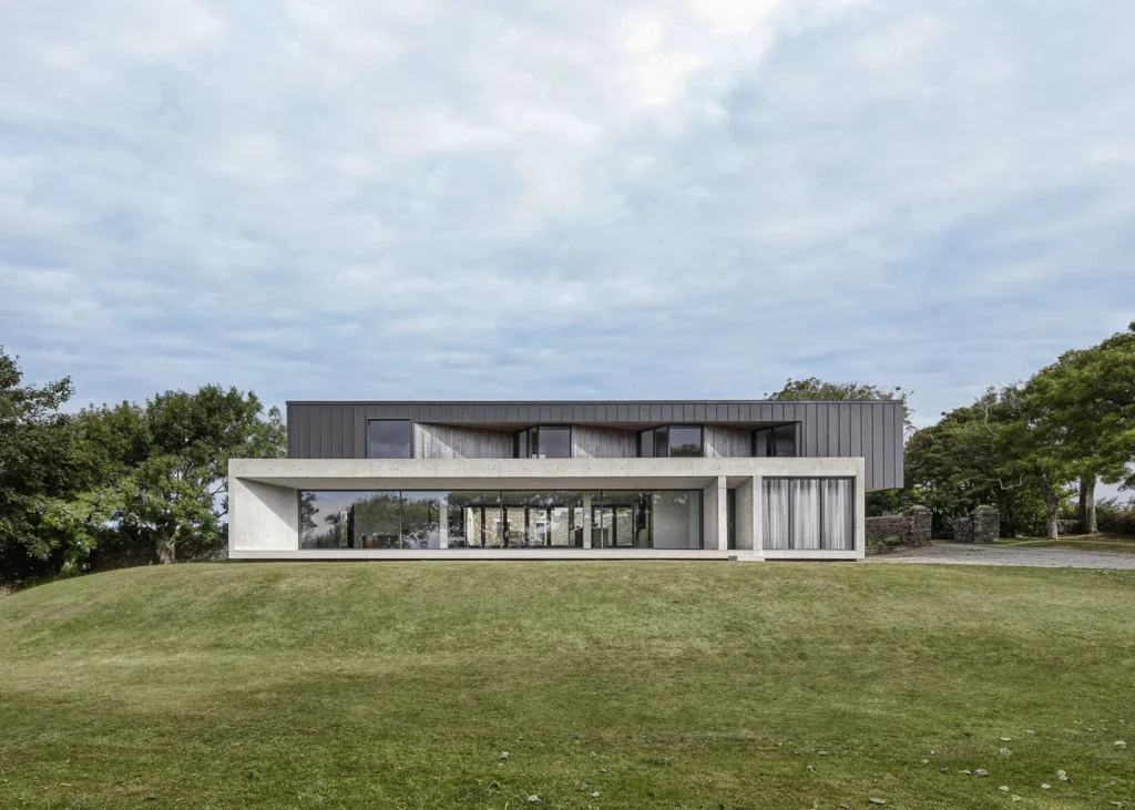 Sympathetic Self Build with a Modest Modern Window Design