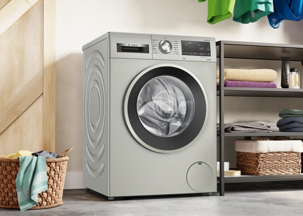 Quiet Mark washing machine by Bosch