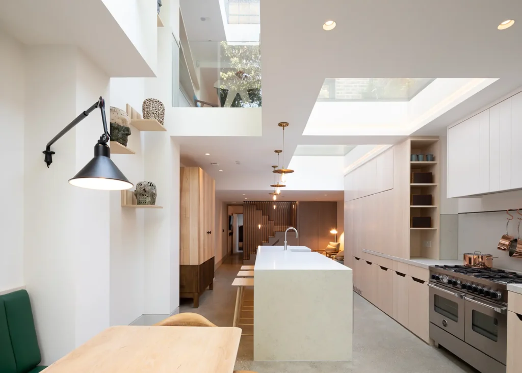 London Townhouse Upgraded with Multi-Storey Extension