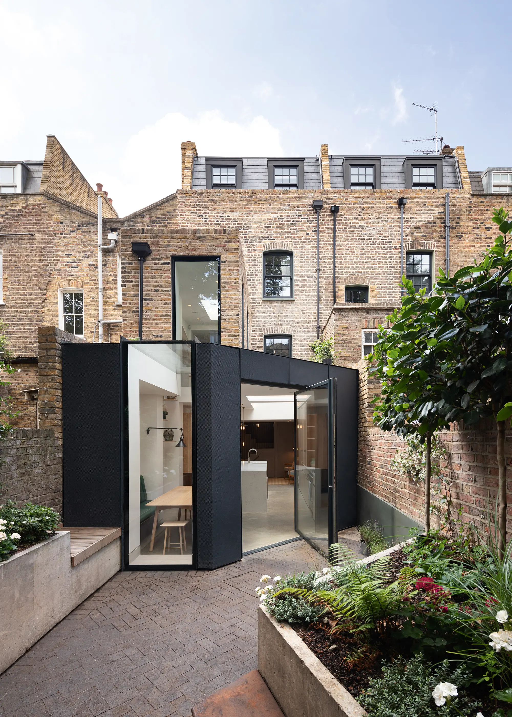 London Townhouse Upgraded with Multi-Storey Extension