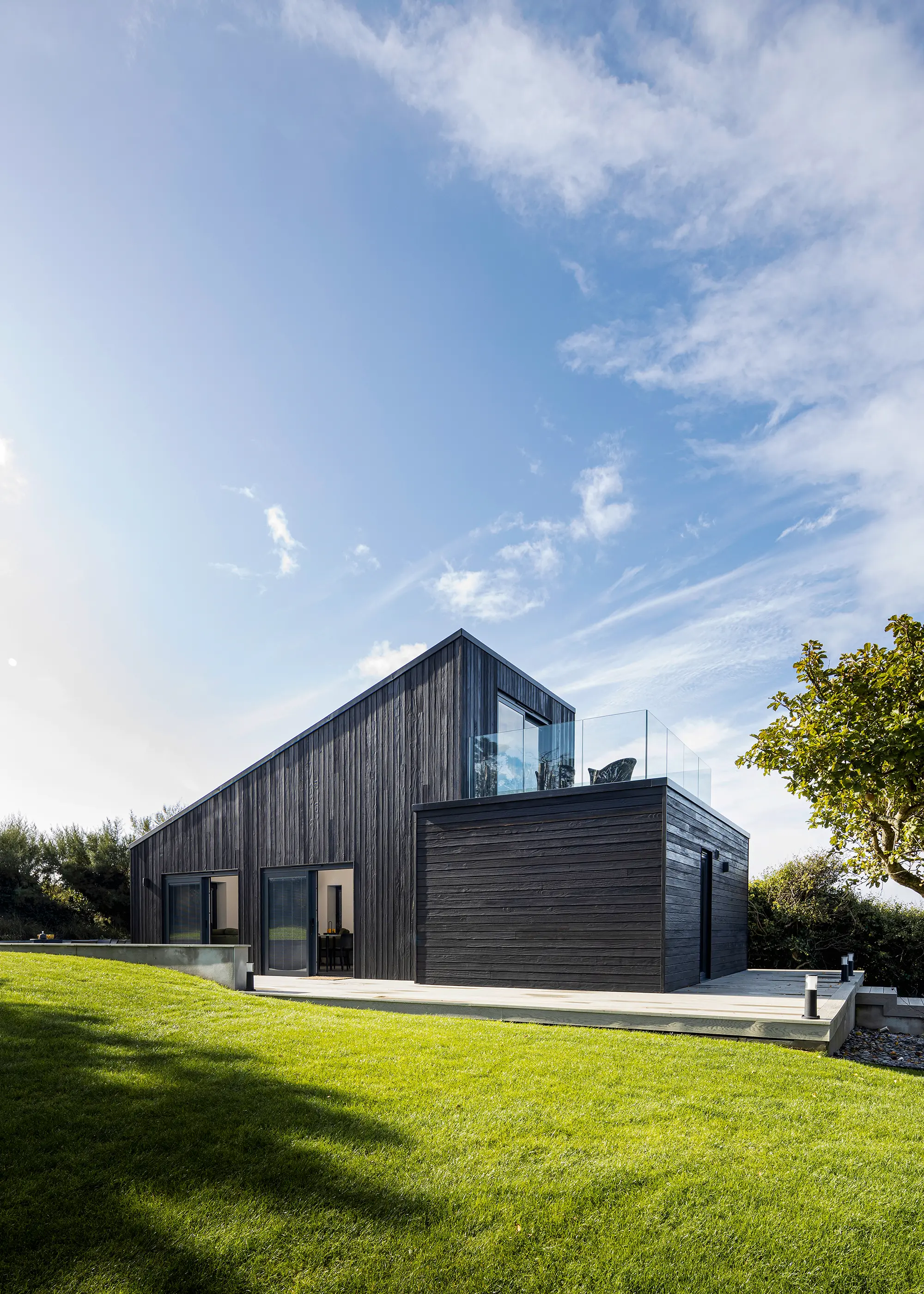 Striking Self Build Annexe on the Cornish Coastline