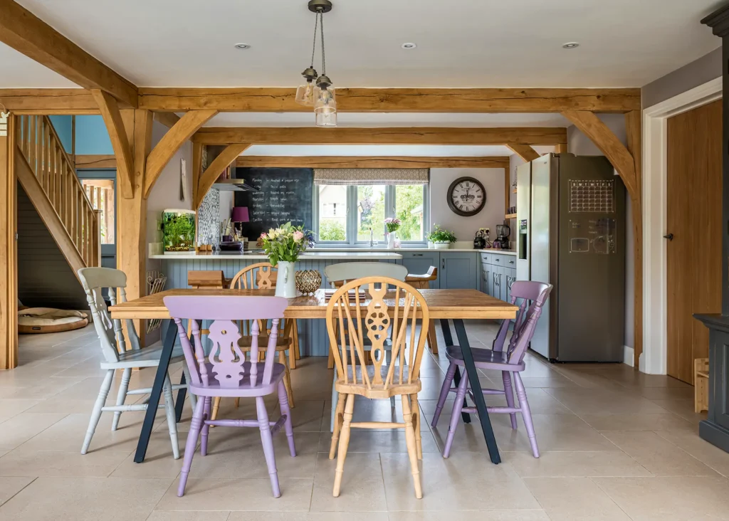 One-and-a-Half-Storey Oak Frame Home in the Essex Countryside