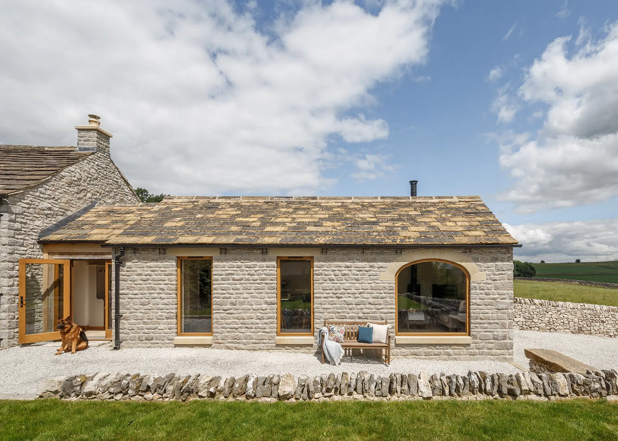 A period cottage upgraded with a sensitive oak frame addition