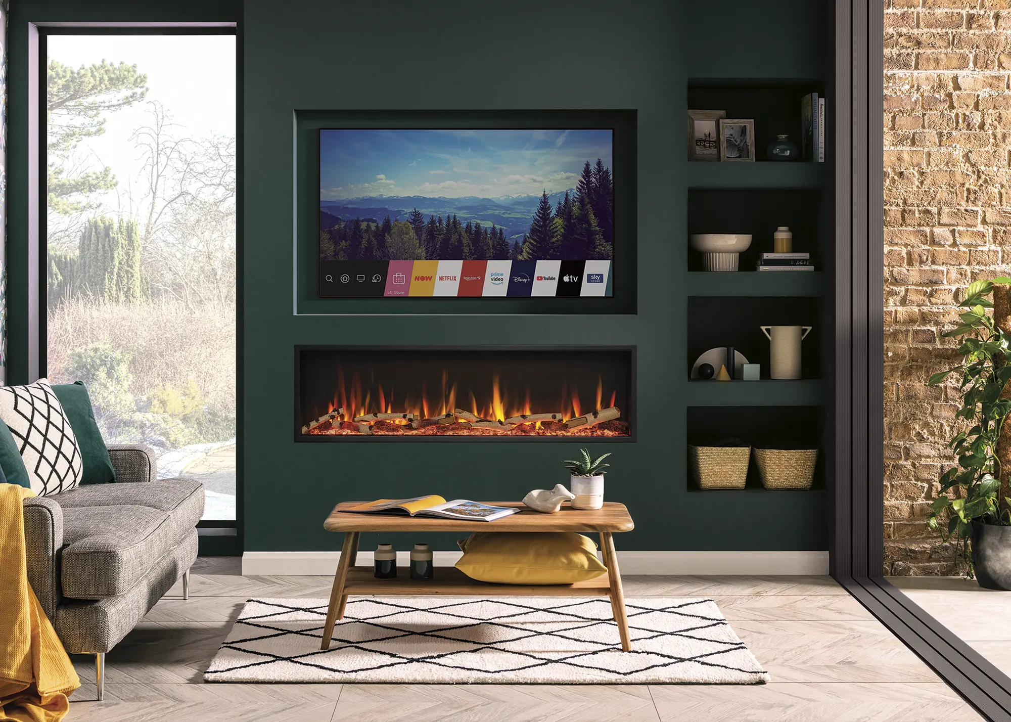 Contemporary Media Wall Ideas