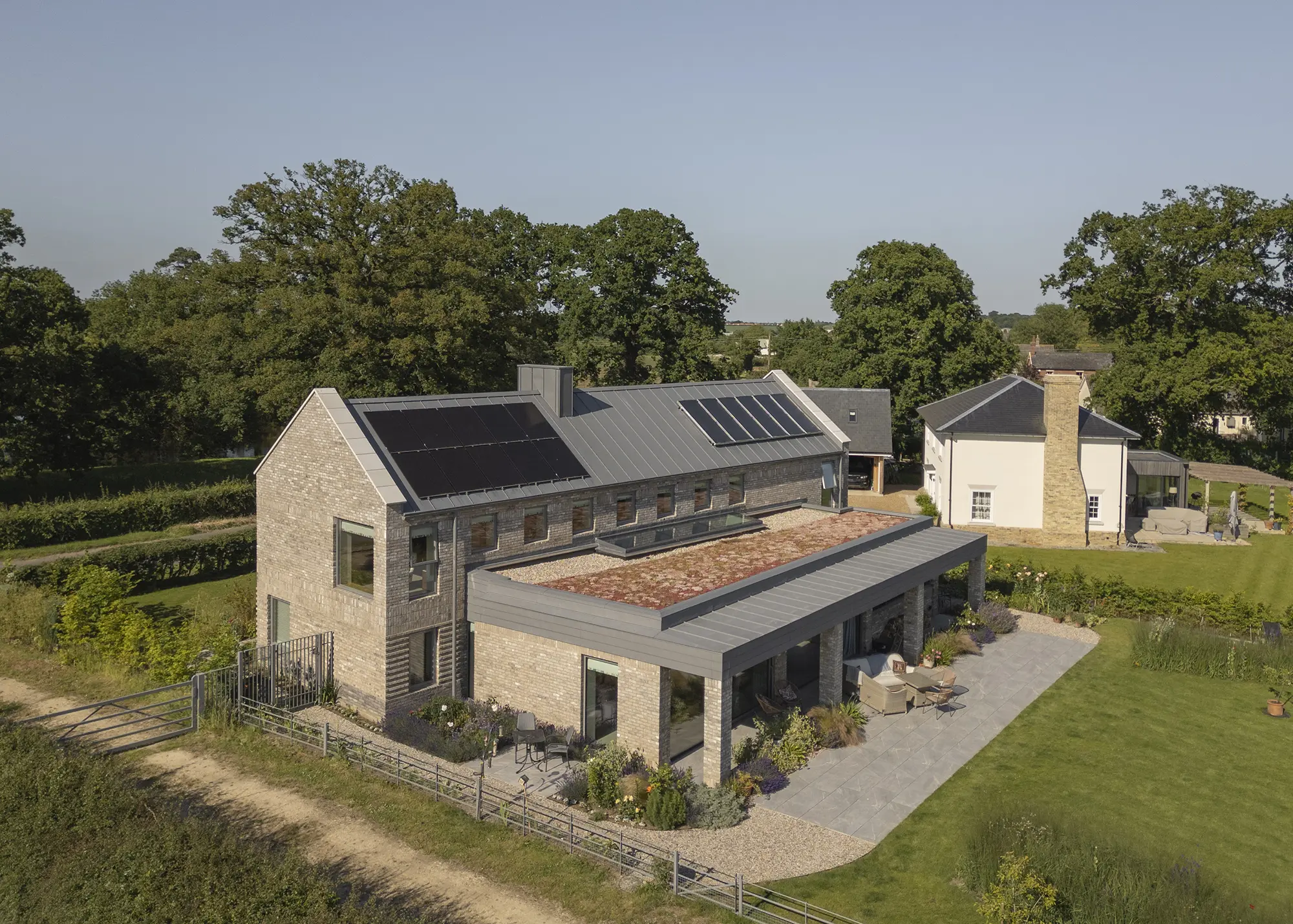 Energy-Efficient Countryside Self Build with Textural Brickwork