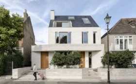 Edwardian House Remodelled with a New Brick Facade