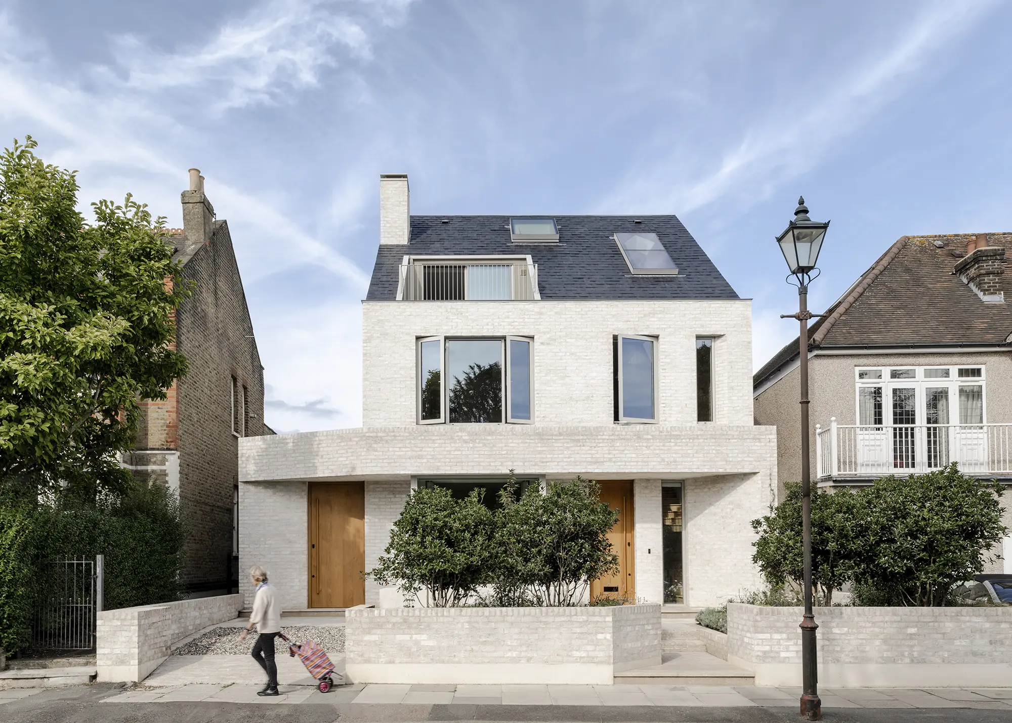 Edwardian House Remodelled with a New Brick Facade