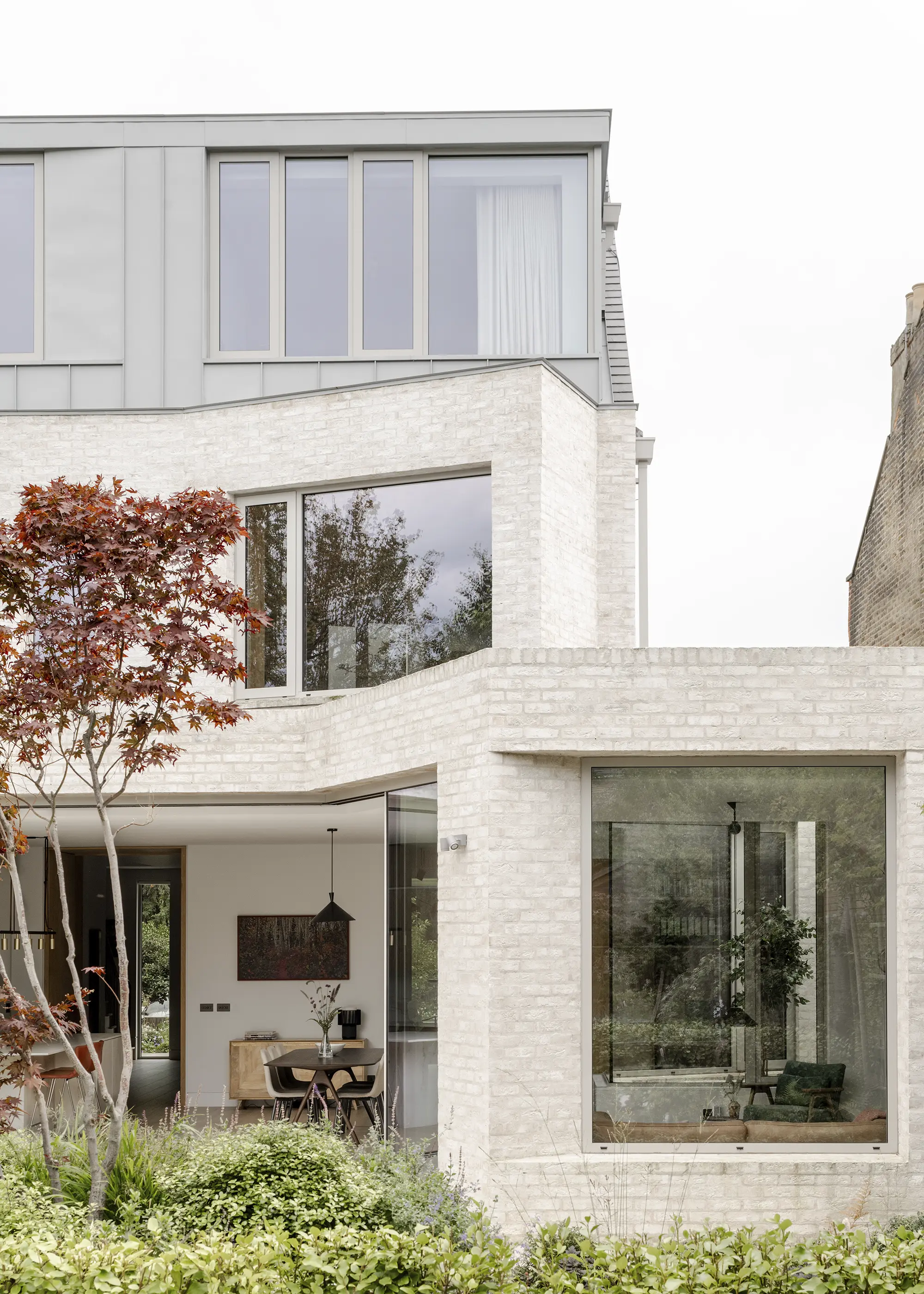 Edwardian House Remodelled with a New Brick Facade