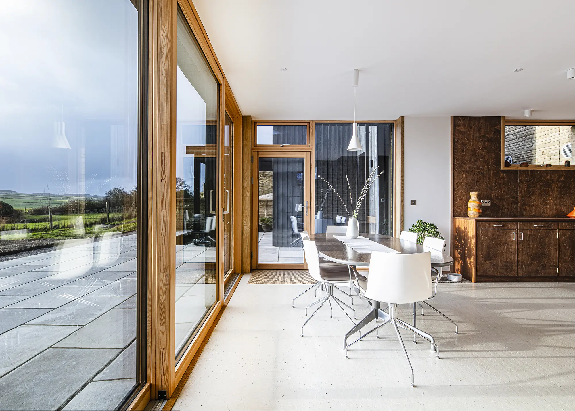 Striking Passivhaus Home with Wide Spans of Glazing