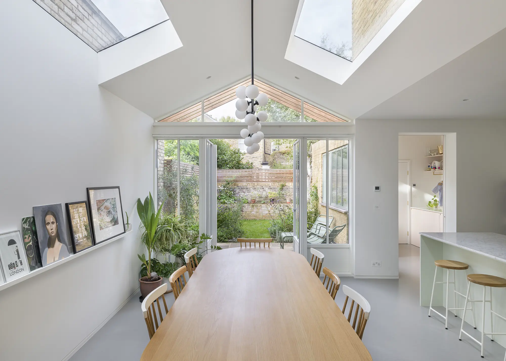 Rear Extension Idea with a Larch Pergola