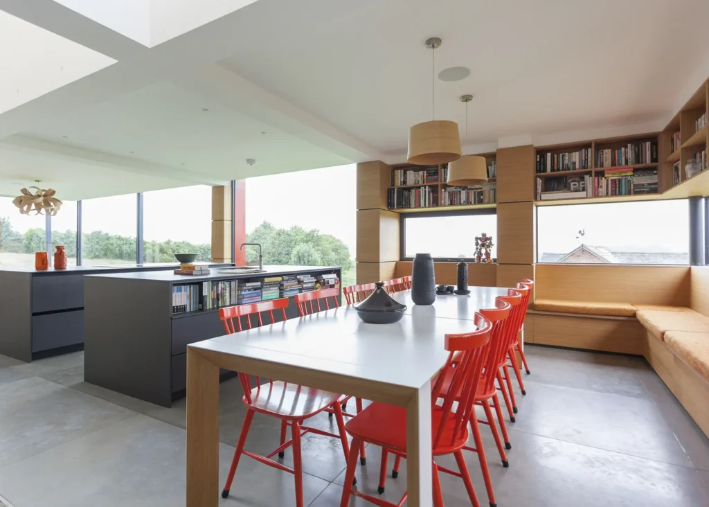 Georgian Home in Warwickshire Upgraded with a Zinc-Clad Extension