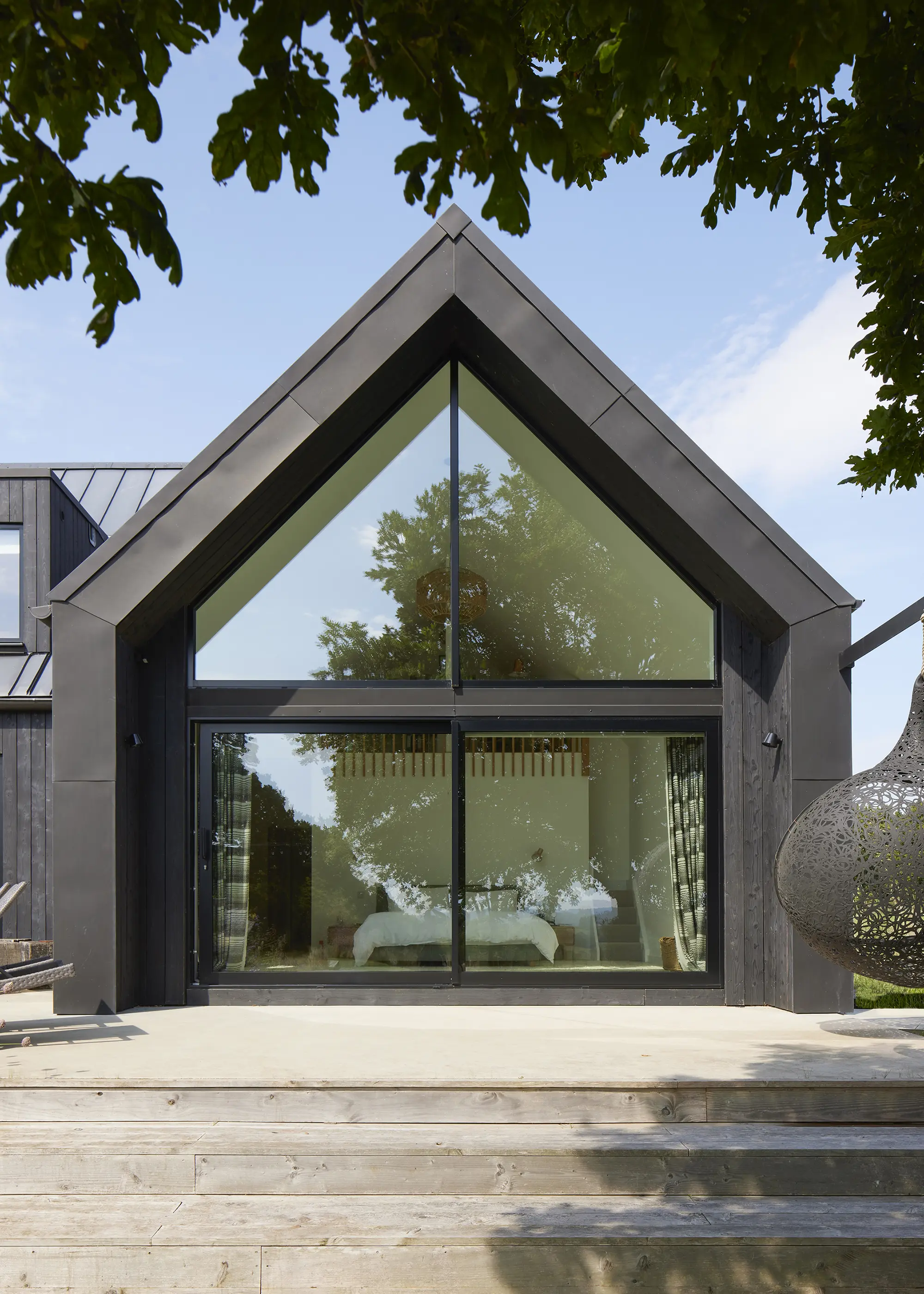 Spectacular Window Design Idea for a Bungalow Replacement Home