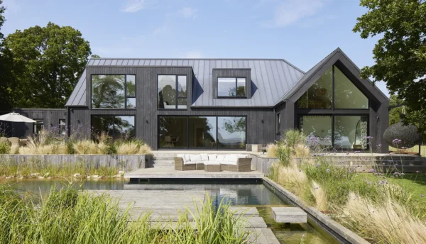 Spectacular Window Design Idea for a Bungalow Replacement Home