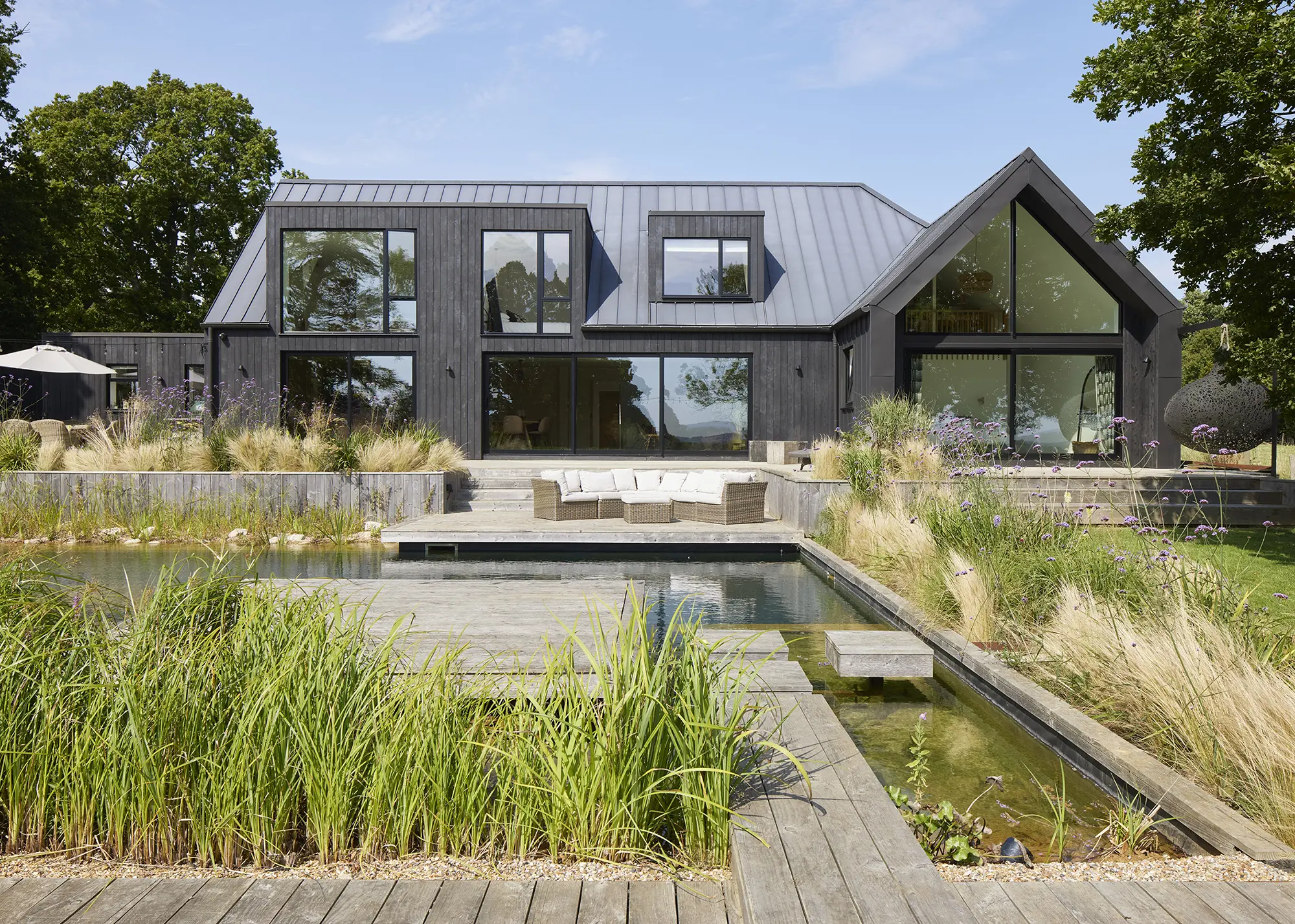 Spectacular Window Design Idea for a Bungalow Replacement Home