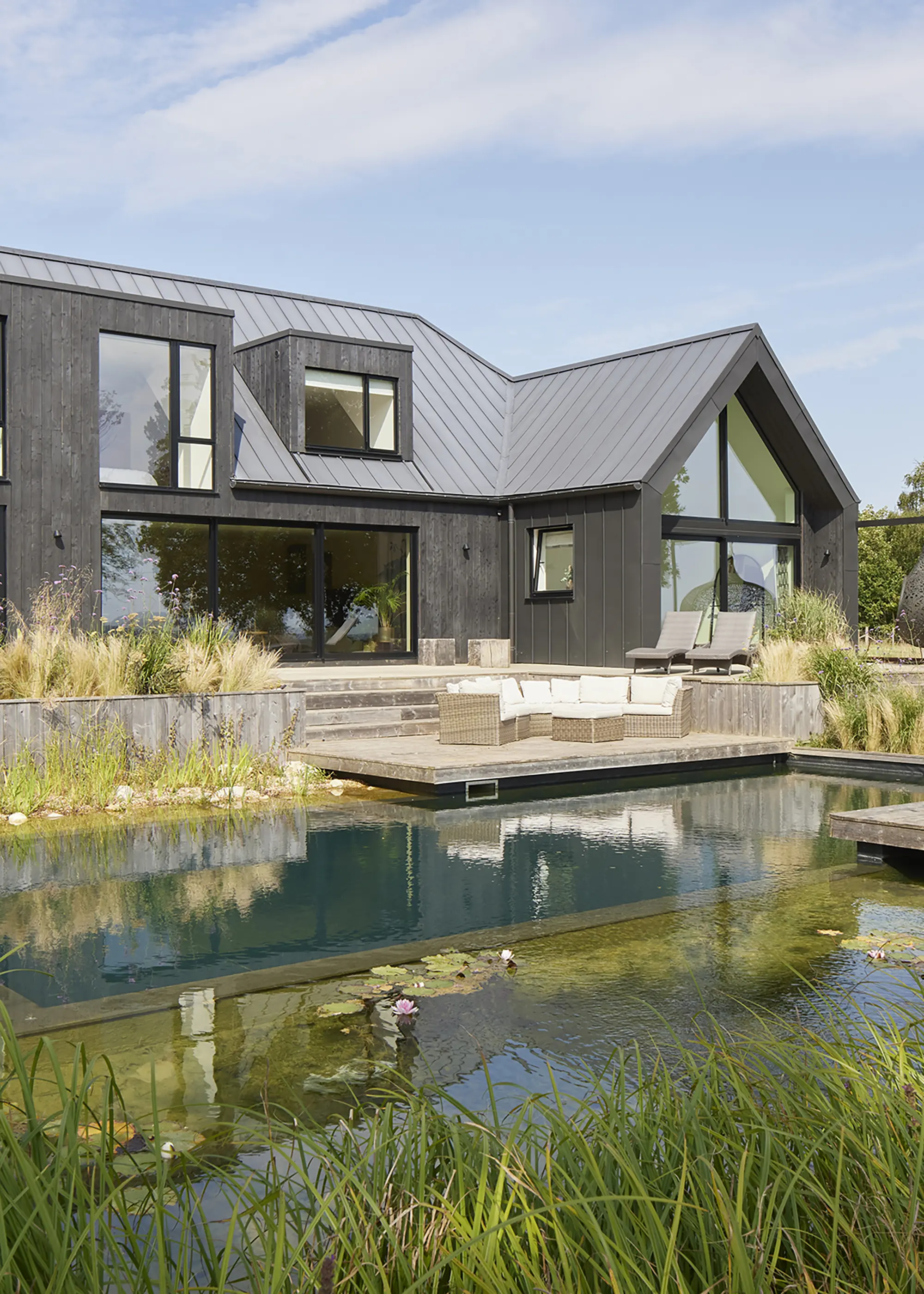 Stunning retrofit and complete exterior overhaul for a chalet bungalow