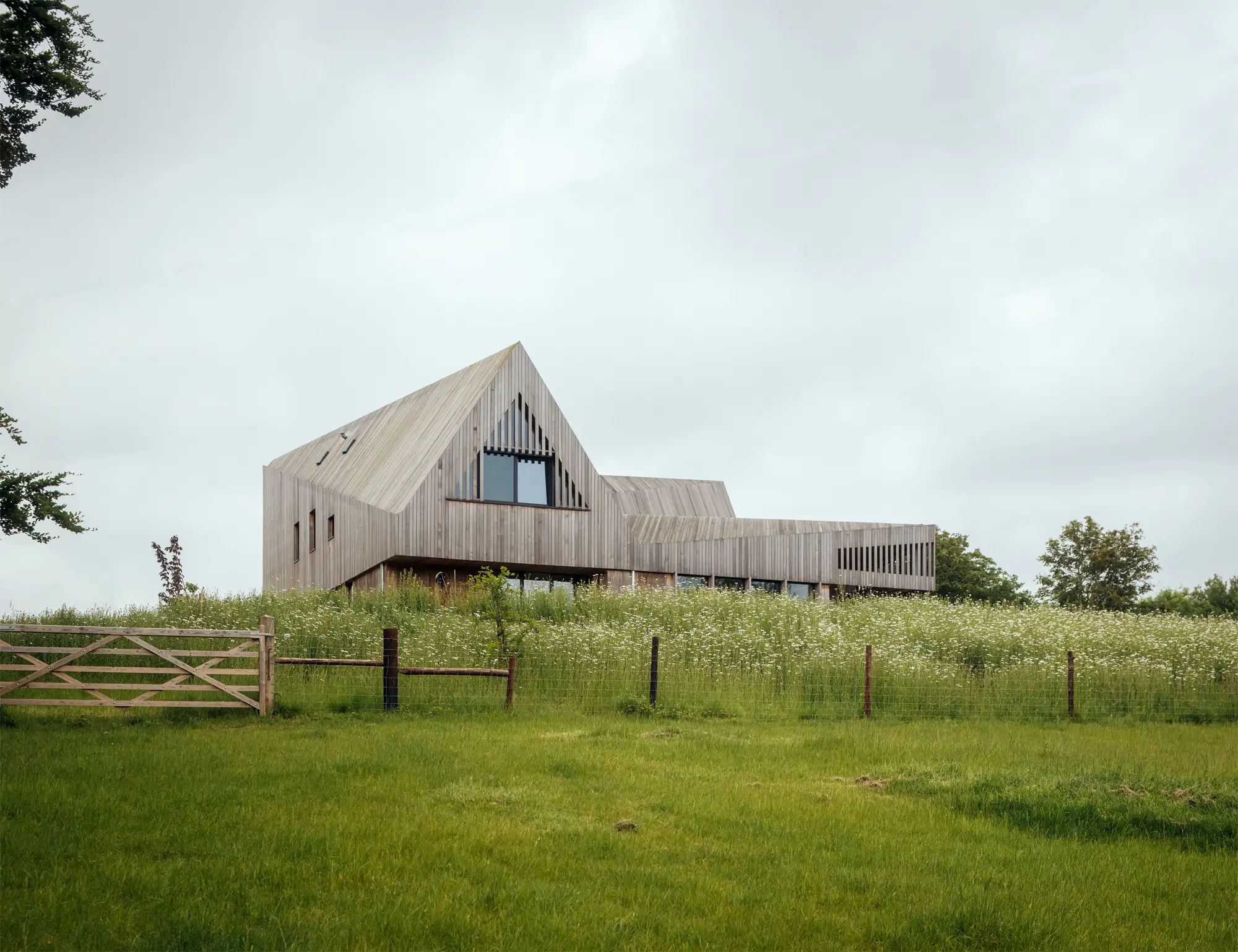 Off-grid eco self build in the Suffolk countryside