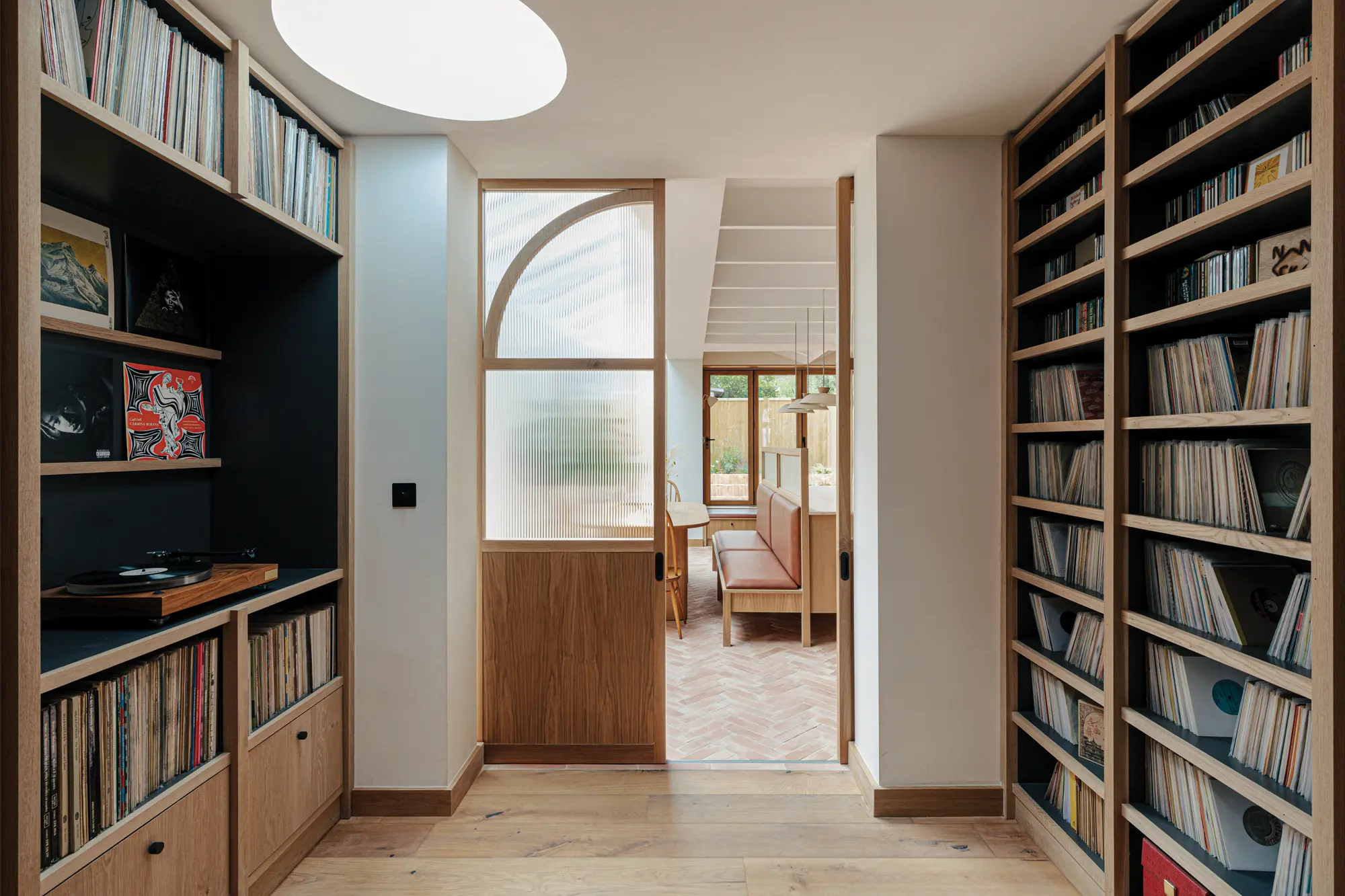 Striking timber-clad extension with a modern interior