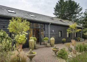 Rural Barn in Hampshire Upgraded with an Oak Frame Extension