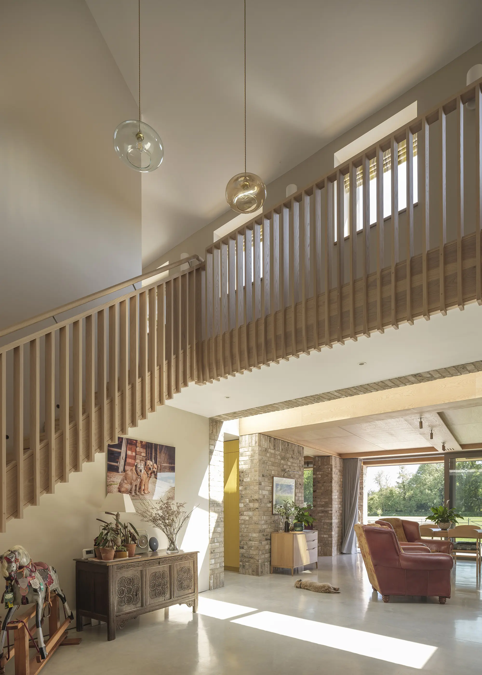Low-Energy Timber Frame Self Build House with a Brick-Clad Finish