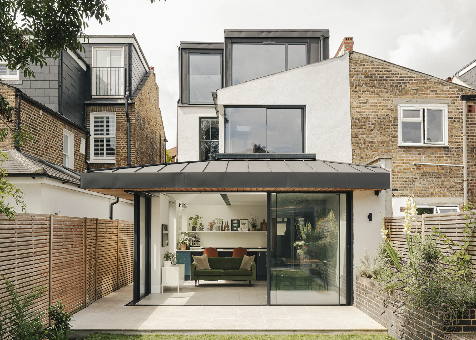 Zinc-Clad Loft Extension Project in South London