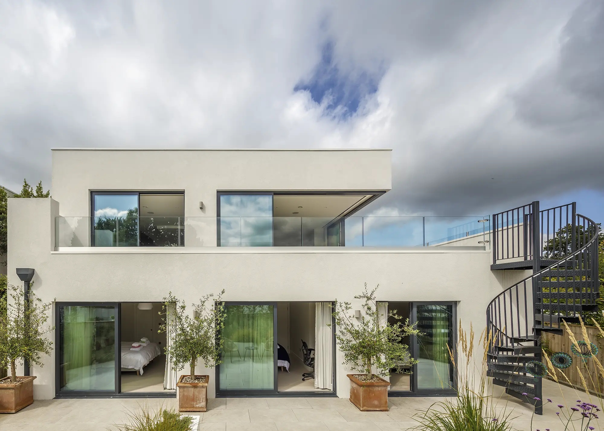 Bauhaus-Inspired Knock Down & Rebuild ICF Home