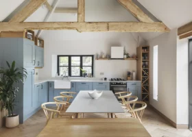 Barn Conversion in Wiltshire Upgraded with a SIPs Extension