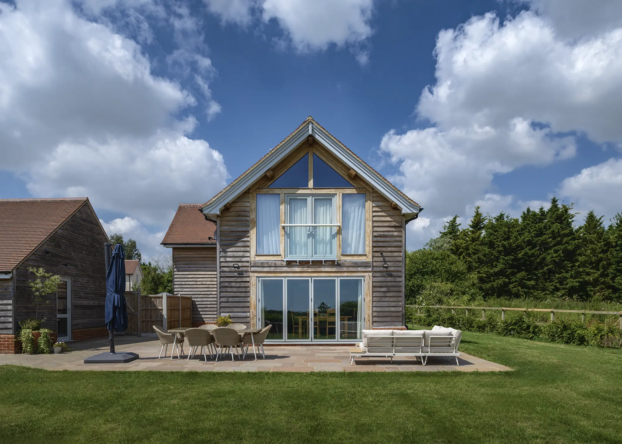 Light-Filled Barn-Style Oak Frame Self Build in Essex