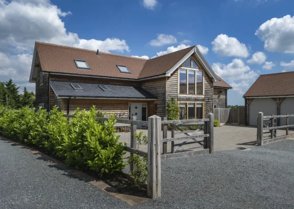 Light-Filled Barn-Style Oak Frame Self Build in Essex