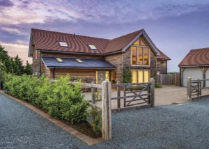 Light-Filled Barn-Style Oak Frame Self Build in Essex