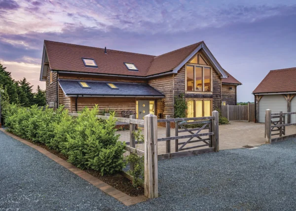 Light-Filled Barn-Style Oak Frame Self Build in Essex