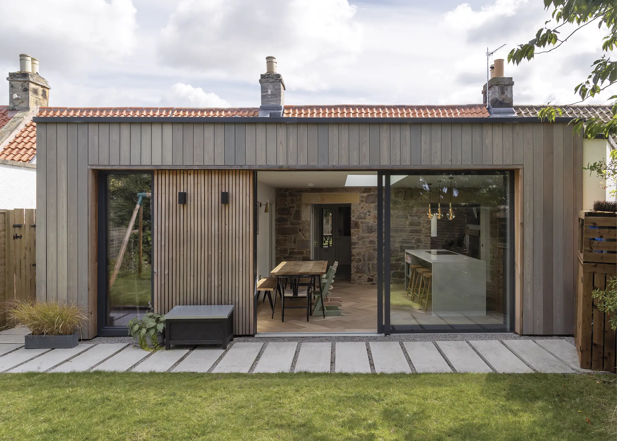 19th-Century Cottage in East Lothian Brought Up to Modern Standards