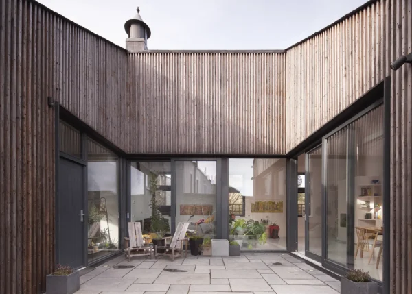 A Church Hall in the Scottish Borders Transformed into a Modern Family Home