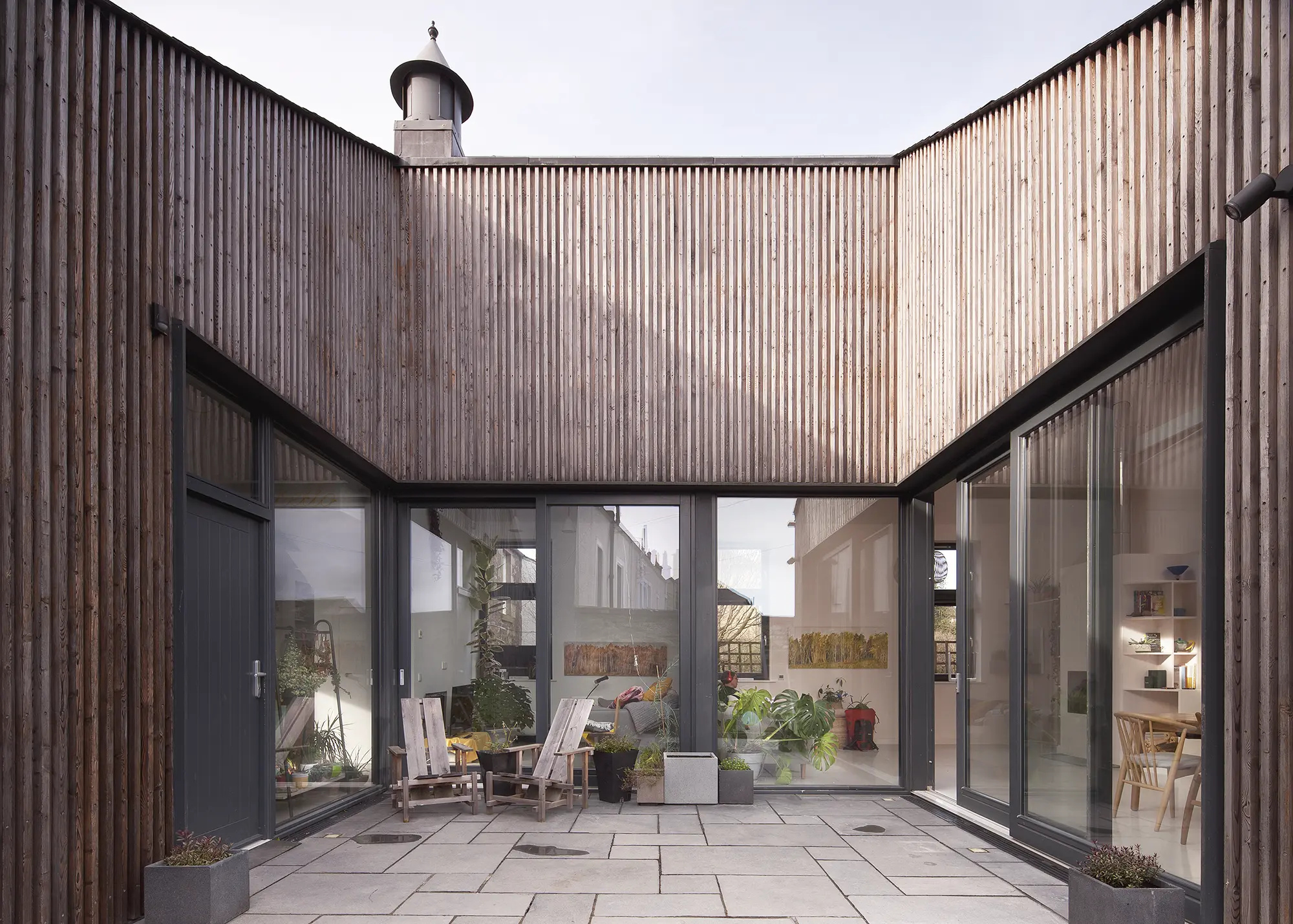 A Church Hall in the Scottish Borders Transformed into a Modern Family Home