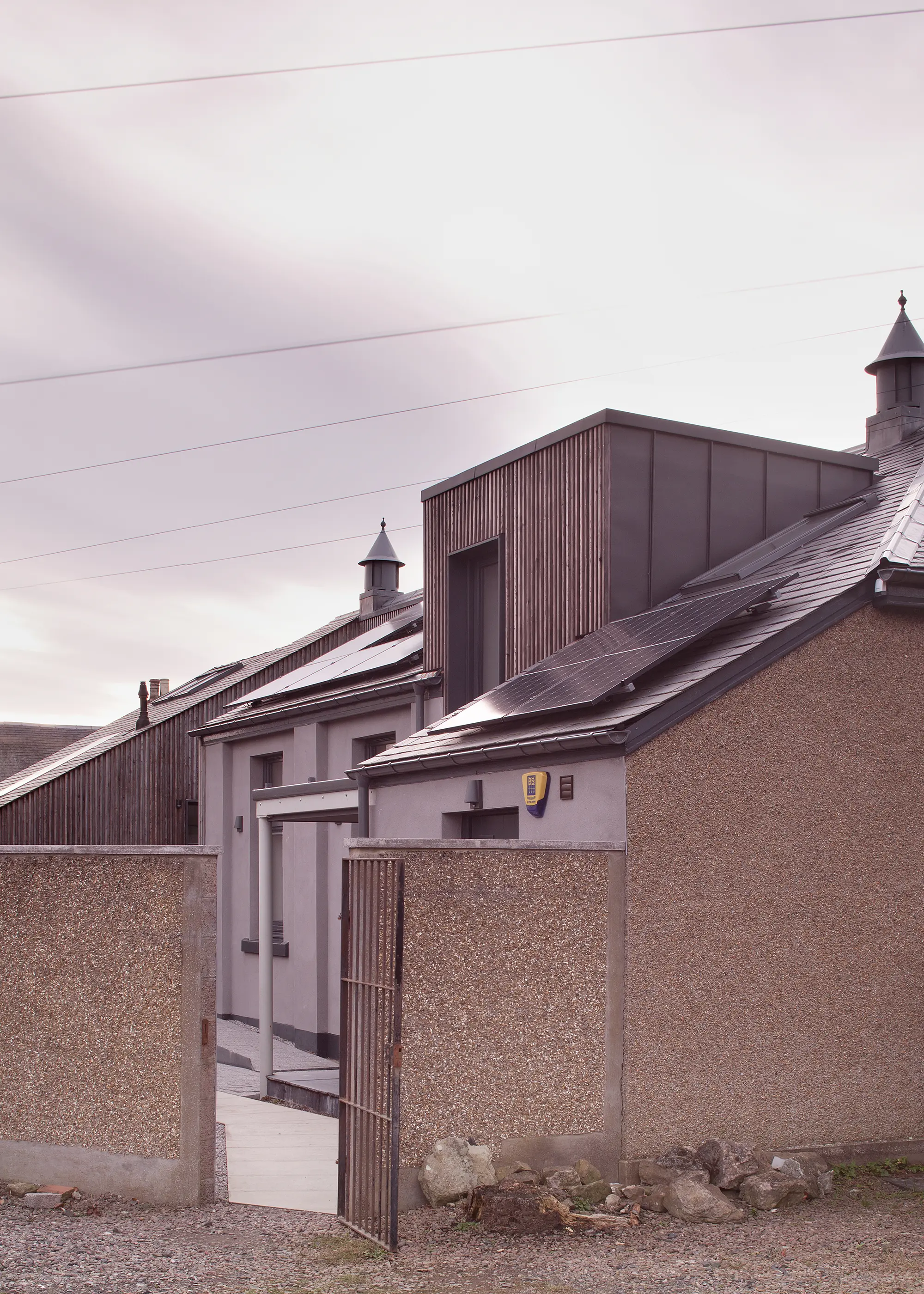 A Church Hall in the Scottish Borders Transformed into a Modern Family Home