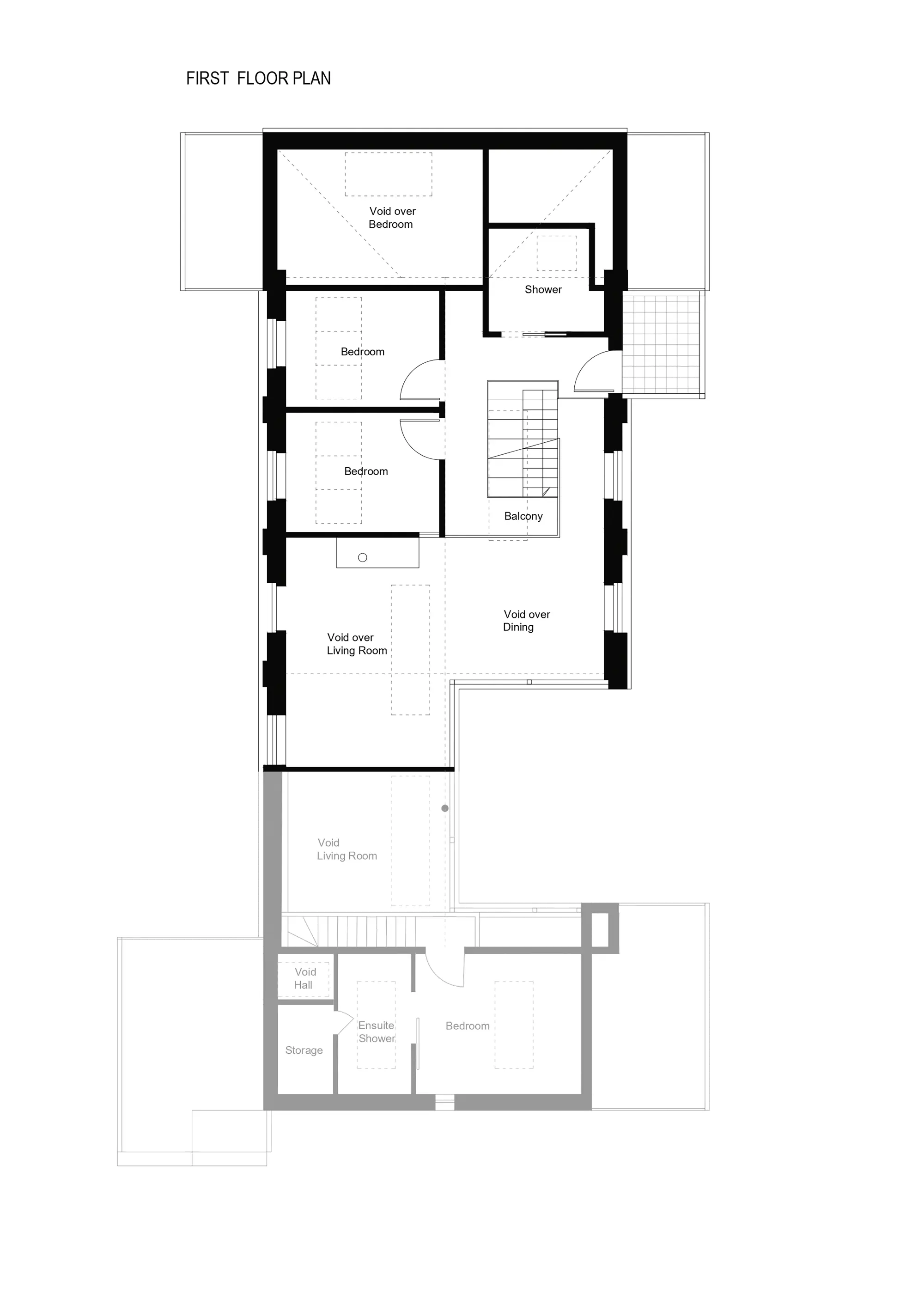 Three-Bedroom Church Conversion House Plans