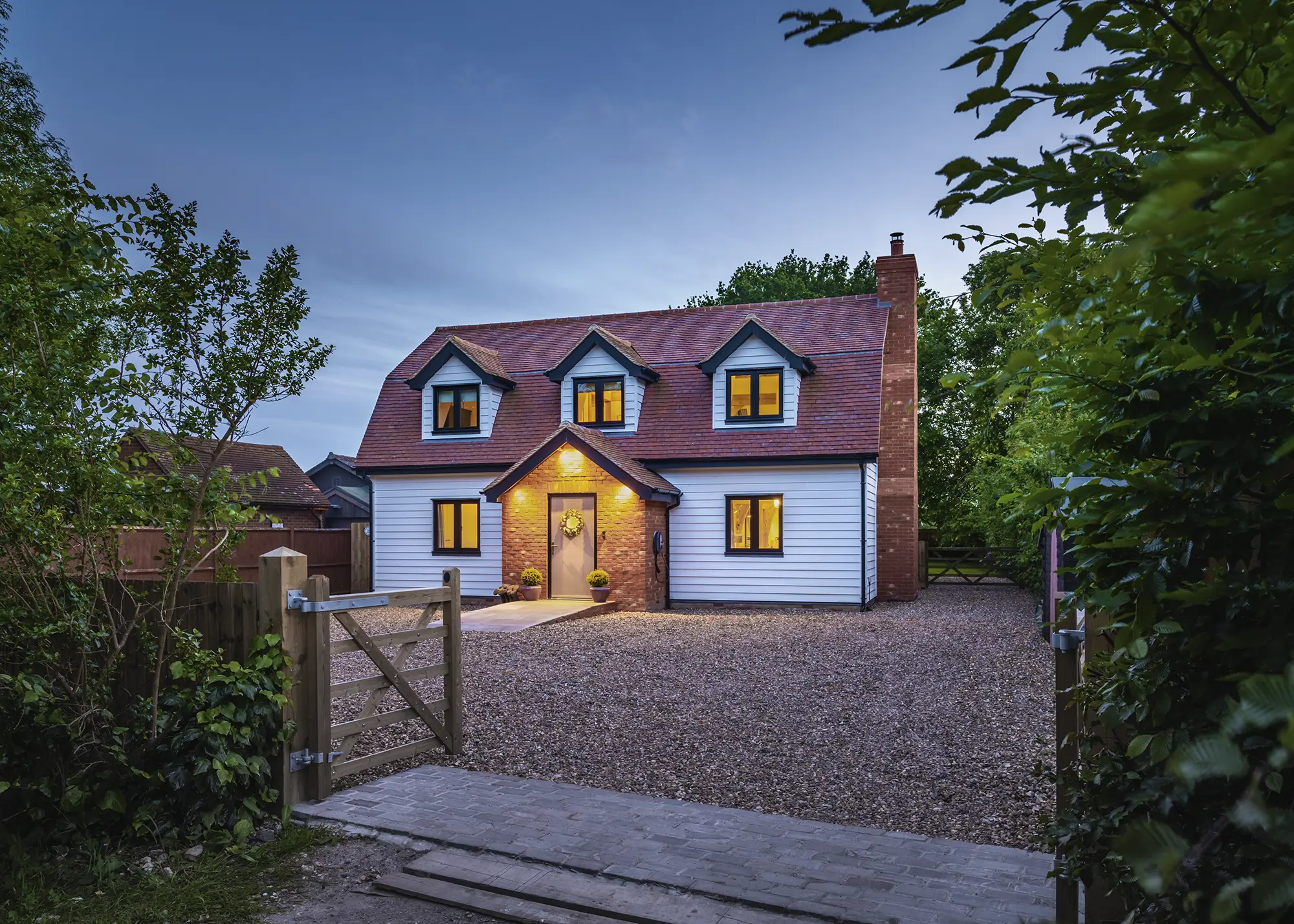 One-and-a-Half-Storey Oak Frame Cottage in Essex Built for £460k